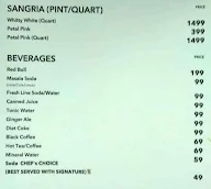 City Cabana menu 5