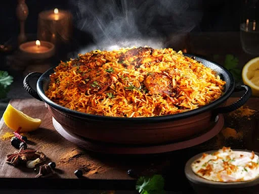 Chatpata Chicken Tikka Biryani (Boneless, Serves 4)