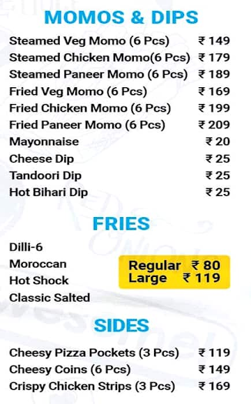 Burger Singh - Big Punjabi Burgers menu 