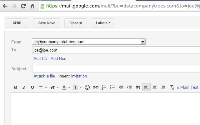 Select default From sender in Gmail Preview image 0