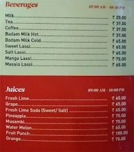 Maiyas menu 1