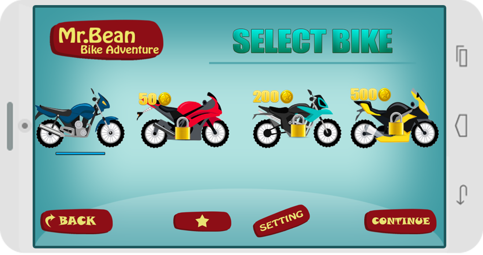   Moto Mrbean Bike Adventure- 스크린샷 