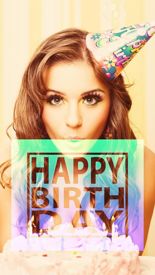 Android application Happy Birthday Filter Plugin screenshort
