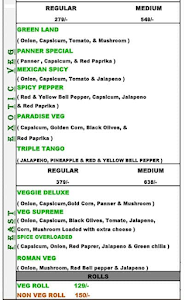 Boston Pizzeria menu 2