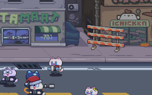 Cat Gunner Super Zombie Shoot Game