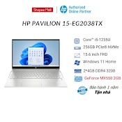 [Mã Elhp12 Giảm Đến 2Tr2] Laptop Hp Pavilion 15 - Eg2038Tx (Core I5 - 1235U + Vga Mx550 2Gb)