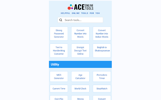 AceOnlineTools.com