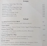 The Village Cafe & Restaurant menu 3