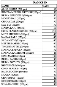 Gogia Shudh Khoya And Paneer Bhandar menu 1