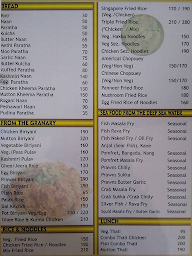 Queens Restaurant menu 8