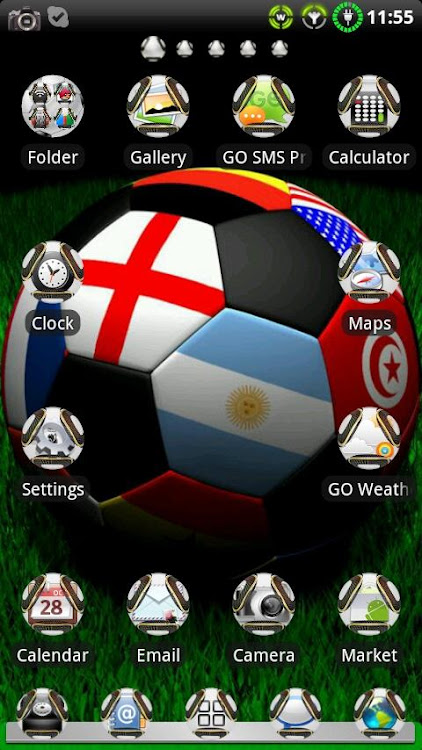 Soccer GO Launcher EX Theme - 1.09 - (Android)