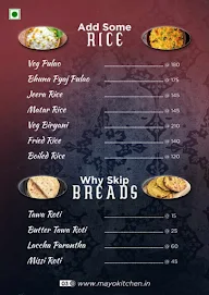 Mayo Cafe And Restaurant menu 4