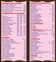 Shetty's Kitchen menu 3