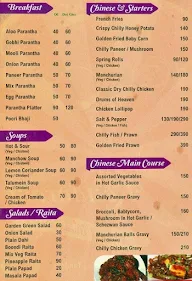 Classic Restaurant menu 2