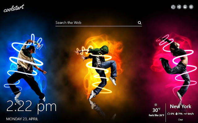 Dance HD Wallpapers Music New Tab Theme