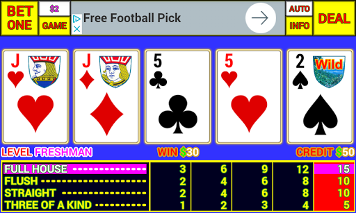 Screenshot Ax Video Poker