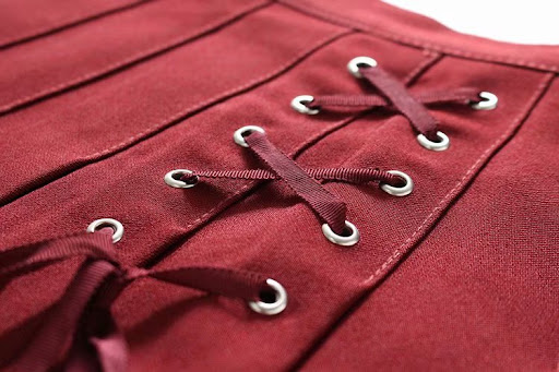 Title 6, Womens Side Eyelets Tied Rope Inner Liner Shor...