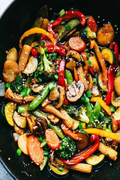 Stir Fried Chinese Veggies(Healthy )