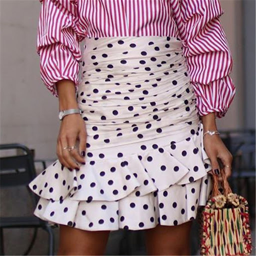 Title 4, Womens Polka Dot Skirt, a versatile piece for ...
