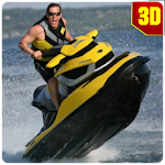 Cover Image of ดาวน์โหลด Jet Ski Driving Simulator 3D: Water Power Boat 1.0 APK