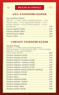 99 China Cottage menu 1