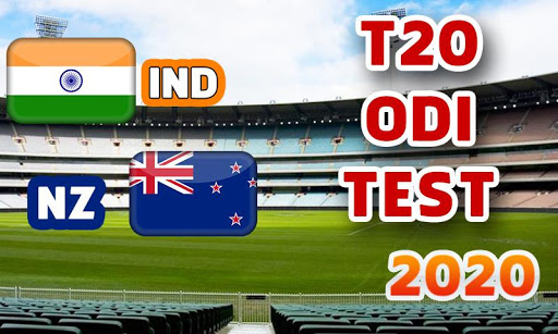 IND vs NZ Live Matches 2020 T20, ODI, Test