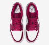 air jordan 1 low noble red/white/black