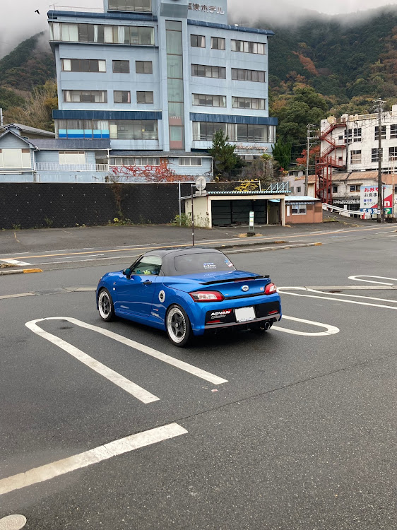 コペンのほどよい車高・コペンGR・内浦に関するカスタム事例の投稿画像1枚目
