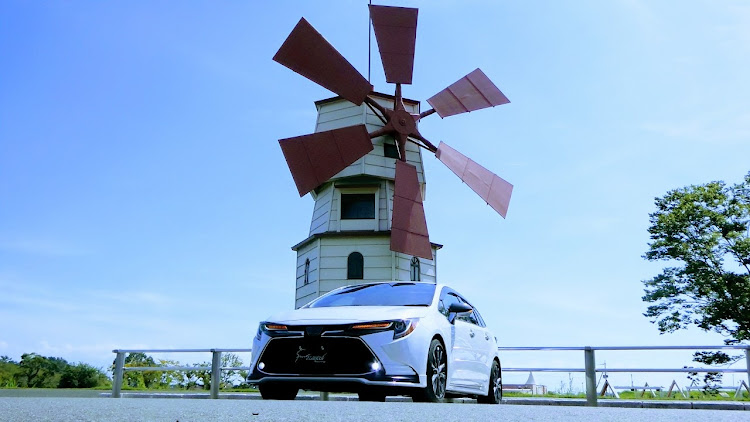 カローラツーリングの夏っぽい写真展・お盆休み・海と愛車に関するカスタム事例の投稿画像6枚目