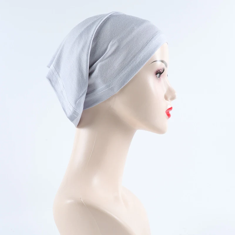 Title 9, Modaal Rayon Jersey Hoofddoek Monochroom met Ca...