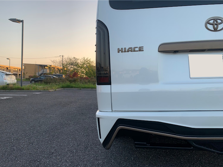 ハイエースバンのDIY・車検から帰還に関するカスタム事例の投稿画像2枚目