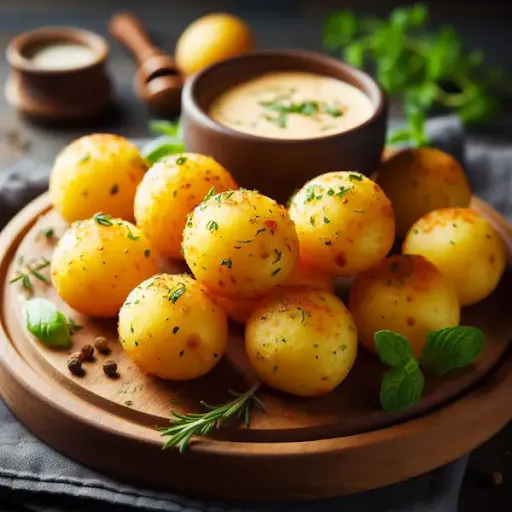 Potato Cheese Shots