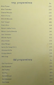 Gian Ji Punjabi Dhaba menu 2