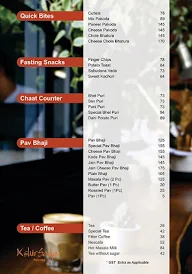 Kshir Sagar menu 2