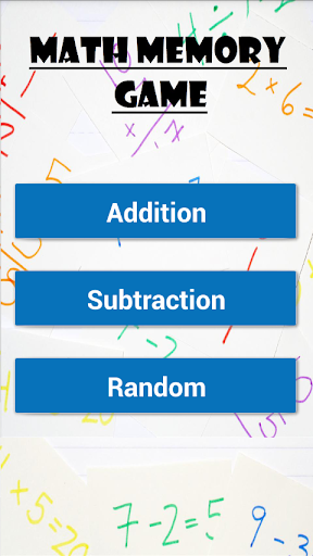 Math Memory Game