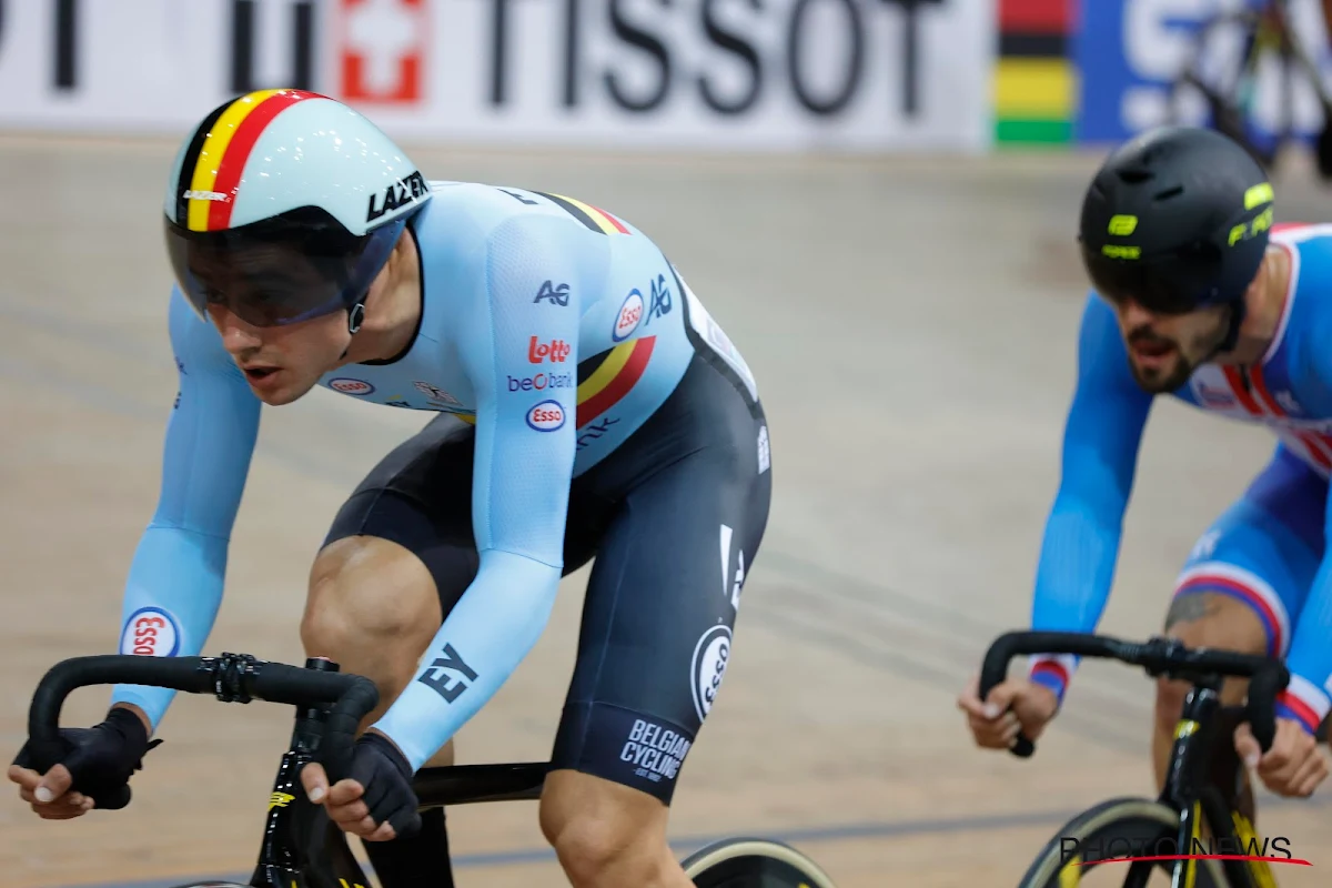 Tuur Dens strandt op een zucht van een EK-medaille in de scratch