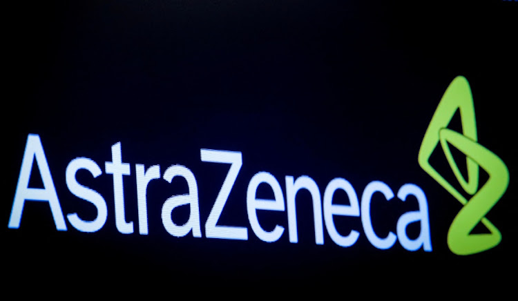 The company logo for AstraZeneca is displayed on a screen on the floor at the New York Stock Exchange in New York, US. File photo: REUTERS/BRENDAN MCDERMID