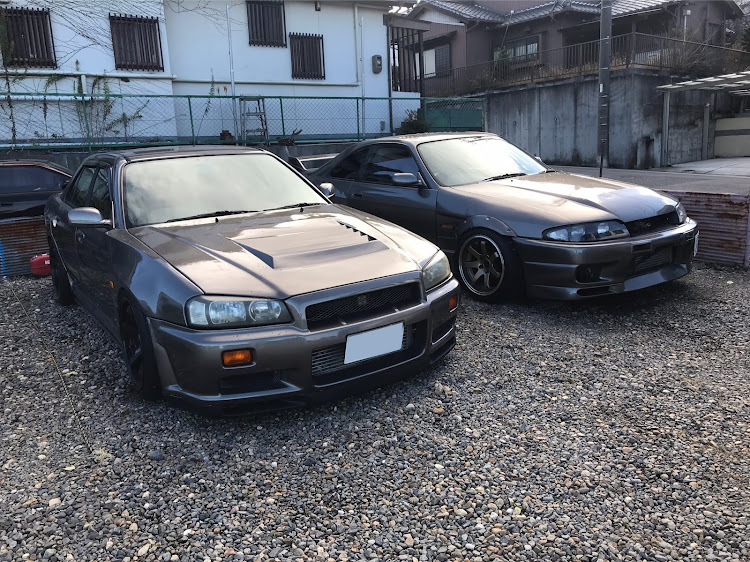スカイラインのスカイライン・ミーティング・ポンコツですが可愛い愛車です😍✌️・ドライブに関するカスタム事例の投稿画像1枚目