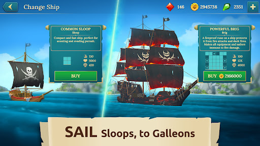 Screenshot Pirate Ships・Build and Fight