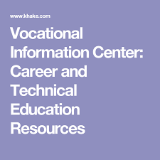 Vocational Information Center: Career and Technical Education ...