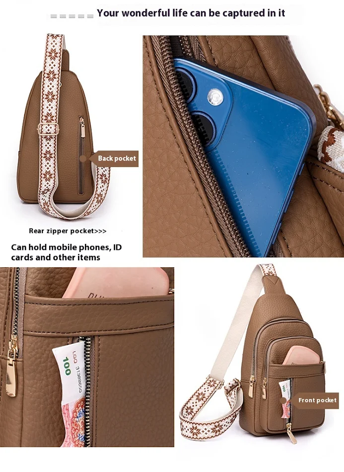 Sac Messenger Rétro en PU Facile à Assortir Mode Décontractée Parfait pour le Quotidien Design Polyvalent et Élégant Idéal pour Toutes les Occasions Confort et Style