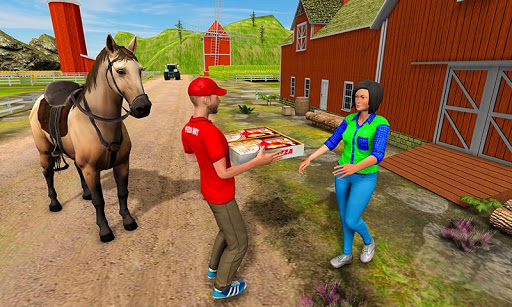 Screenshot Mounted Horse Riding Pizza