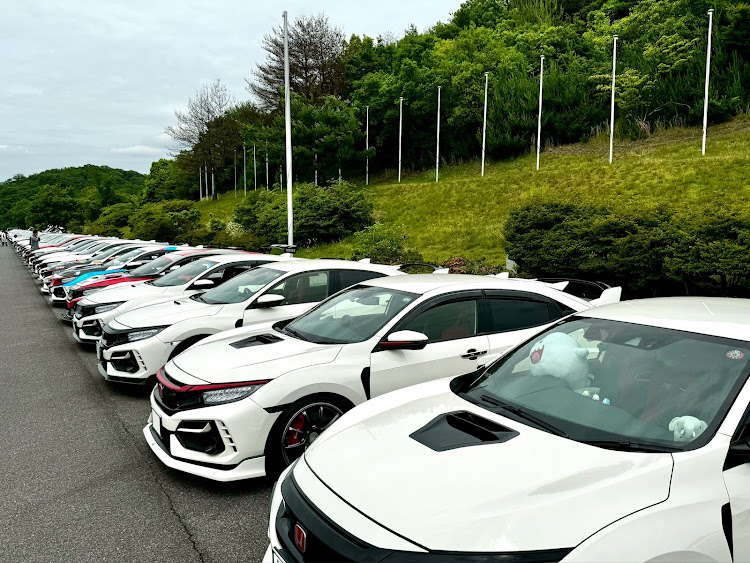 シビックタイプRのサボり分イッキ投稿😅・台風にお気を付け下さい・海と愛車・山と愛車・タイプRは最高です(*ˊ˘ˋ*)に関するカスタム事例の投稿画像8枚目
