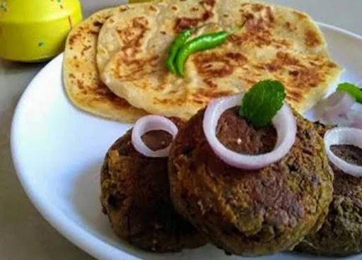 Veg Shaami Kebab + Paratha (2+2)