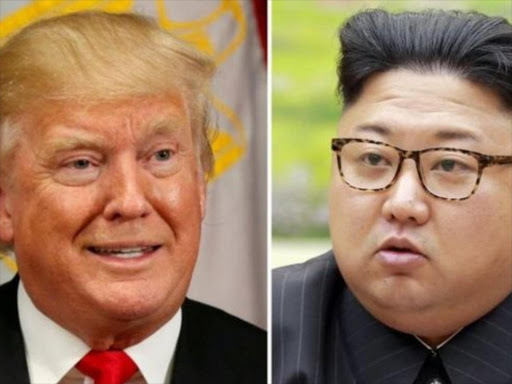 The US president Donald Trump and his North Korean counterpart (R) Pyongyang. /AGENCIES