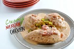 Creamy Mexican Slow Cooker Chicken – Low Carb, Gluten Free was pinched from <a href="http://peaceloveandlowcarb.com/2014/09/creamymexicanslowcookerchicken.html" target="_blank">peaceloveandlowcarb.com.</a>