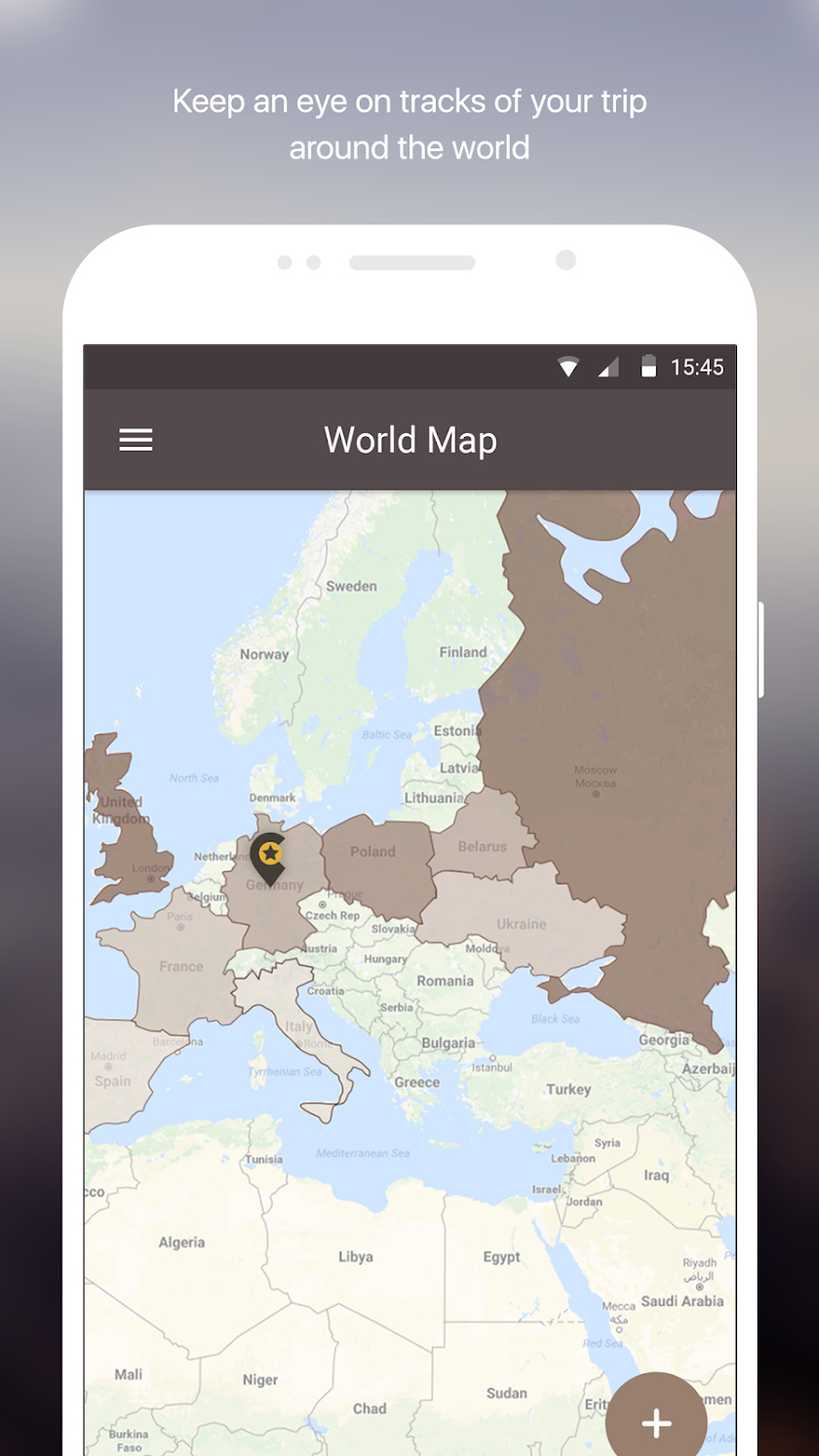 Check-Check: Travel statistics Screen 1
