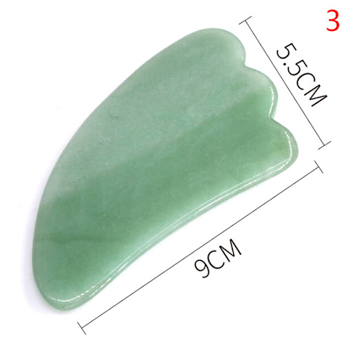 Title 3, Natural jade scraping board for skin rejuvenati...