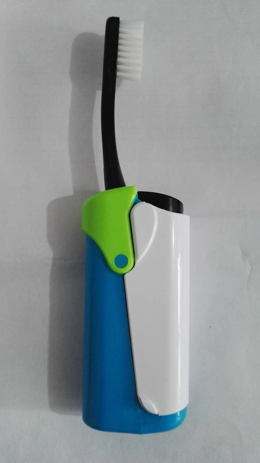 Title 5, Portable Folding Storage Toothbrush Set for tra...