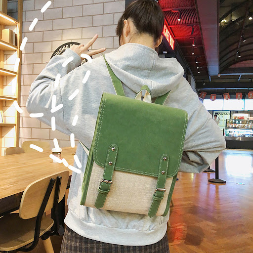Title 1, Korean Style High School Student Backpack All-m...